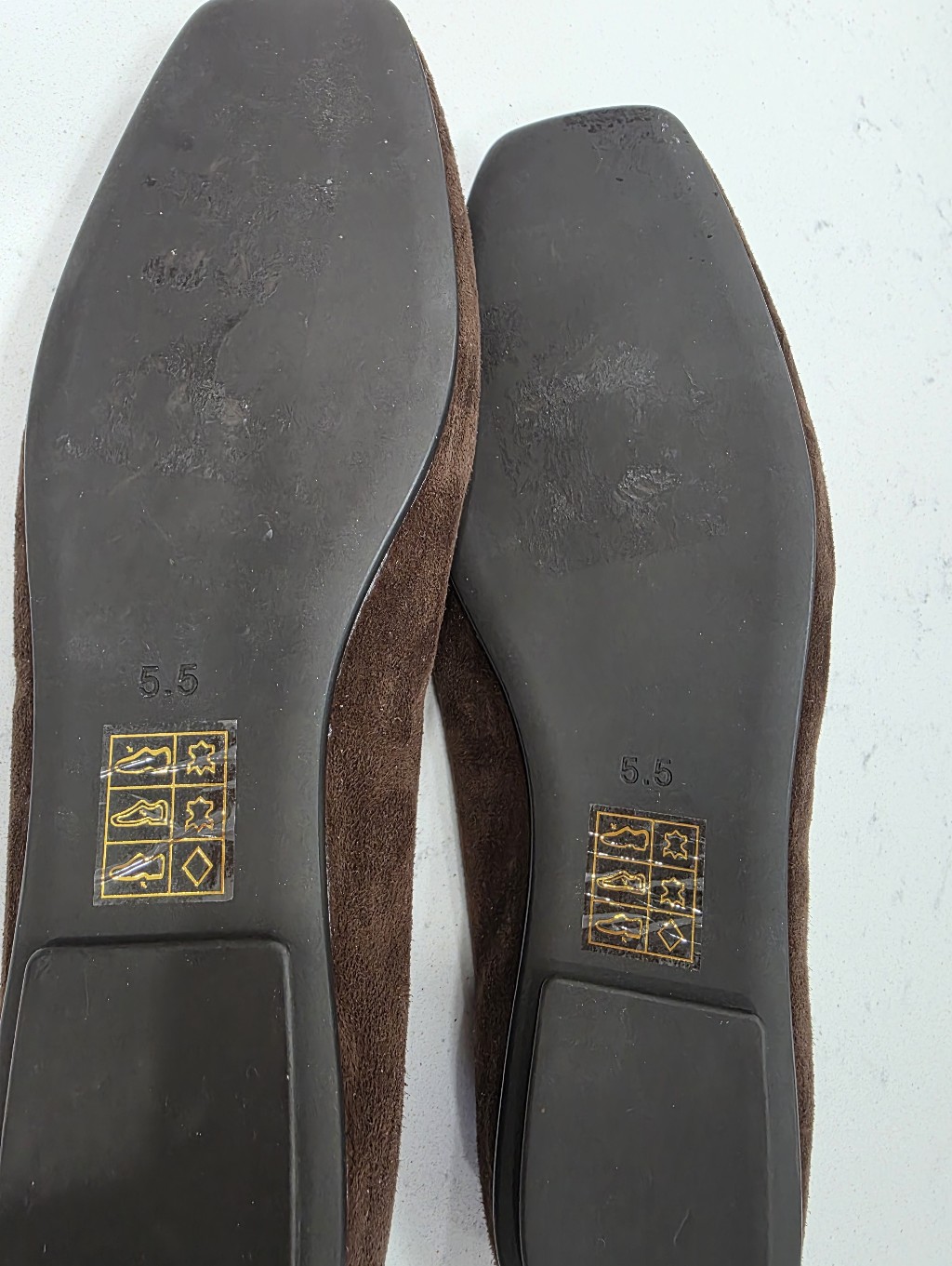 Jeffrey Campbell Fathom Brown Suede Ballet Flats Sz 5.5 — image 4 of 7